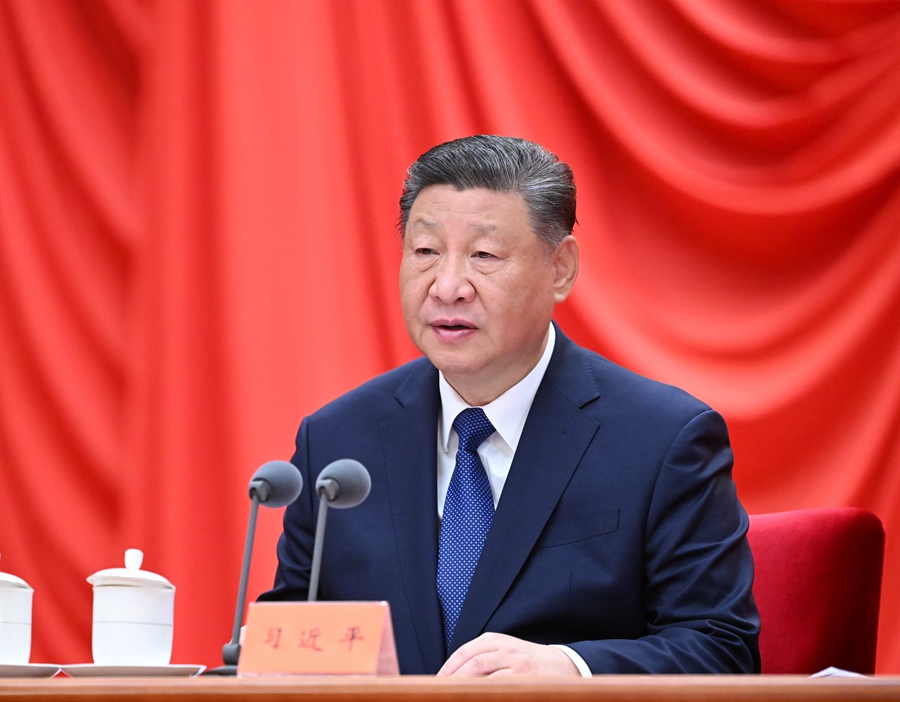 ??1月6日，中共中央總書記、國(guó)家主席、中央軍委主席習(xí)近平在中國(guó)共產(chǎn)黨第二十屆中央紀(jì)律檢查委員會(huì)第四次全體會(huì)議上發(fā)表重要講話。